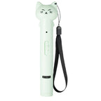 Laser Cat Toy USB-C Rechargeable 3 Modes Feather Wand