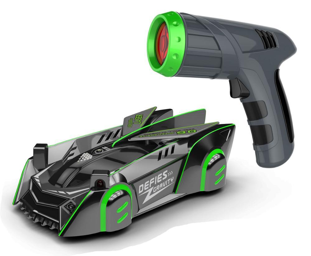 Laser-Controlled Wall & Ceiling RC Car