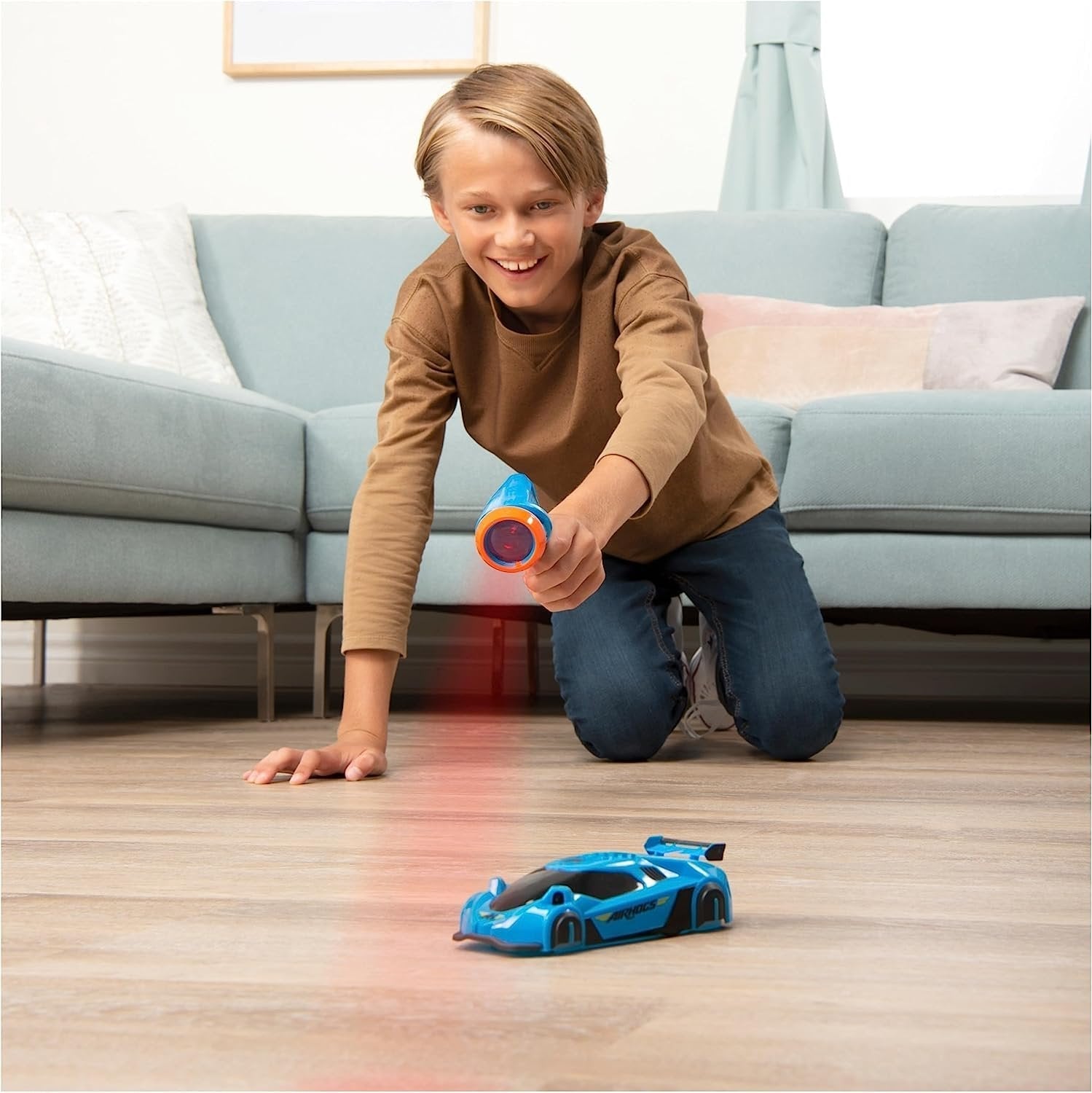 Laser-Controlled Wall & Ceiling RC Car
