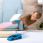 Laser-Controlled Wall & Ceiling RC Car