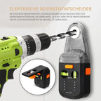 Laser Level Integrated Dust Extraction Rechargeable Wall-Safe Design