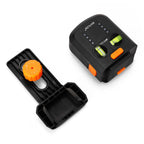 Laser Level Integrated Dust Extraction Rechargeable Wall-Safe Design