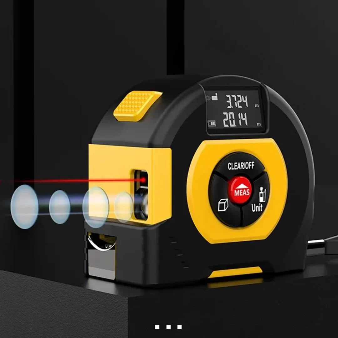 Laser Measuring Tape Infrared & Retractable 40m Range