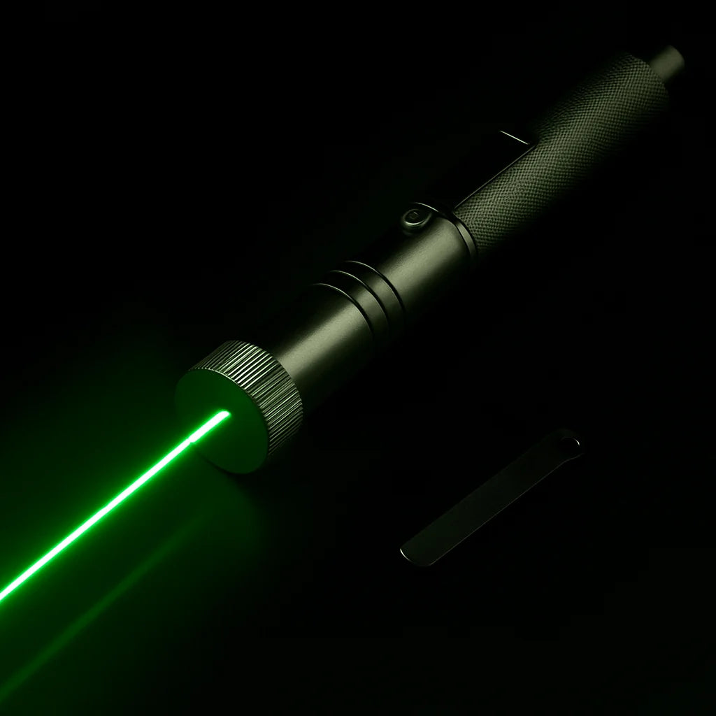 Laser Pointer 6.21-Mile Range Adjustable Focus USB Rechargeable