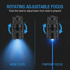 Laser Pointer Blue Rechargeable Adjustable Focus