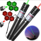 Laser Pointer Dual-Mode Starry & Focused USB Rechargeable