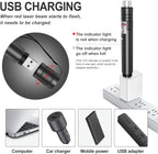 Laser Pointer Dual-Mode Starry & Focused USB Rechargeable