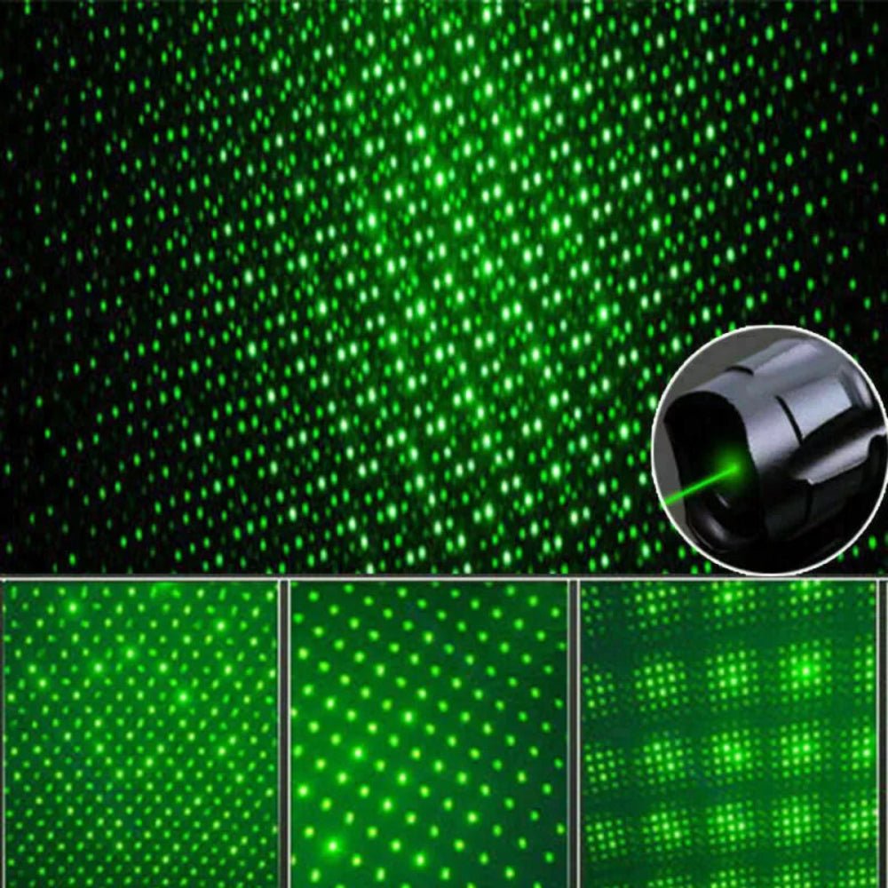 Laser Pointer Green Beam USB Rechargeable Long-Range