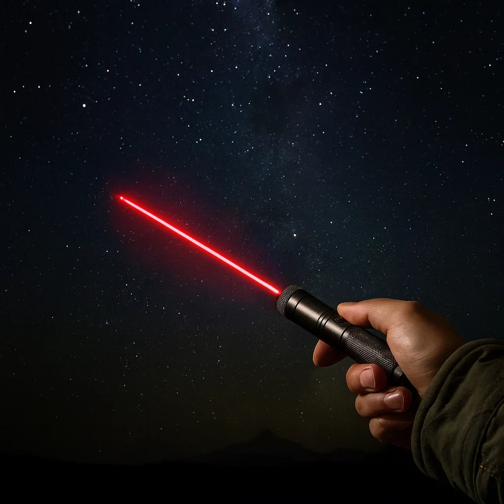 Laser Pointer Long Range Adjustable Focus USB Rechargeable