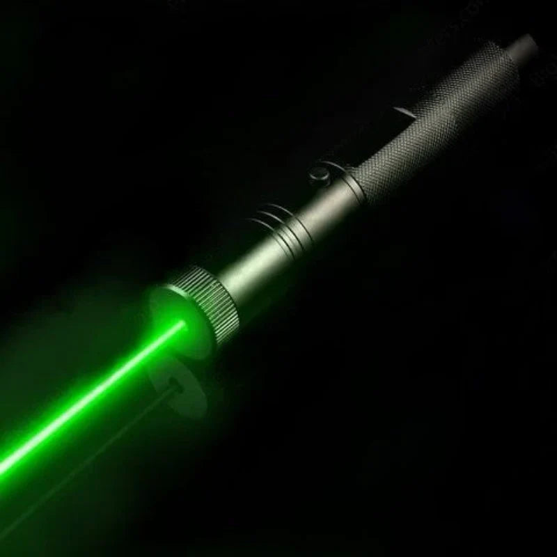 Laser Pointer Pen Rechargeable Adjustable Beam & Flashlight