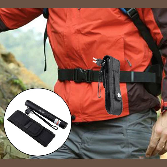 Laser Pointer Pen Rechargeable Adjustable Beam & Flashlight