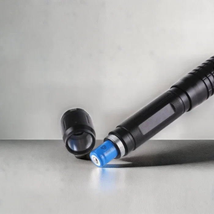 Laser Torch Fire Starter Adjustable Focus Safety Lock