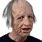 Latex Mask Movable Mouth Lightweight & Breathable