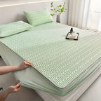 Latex Mattress Topper Set Cooling & Pressure-Relieving Includes Pillowcases
