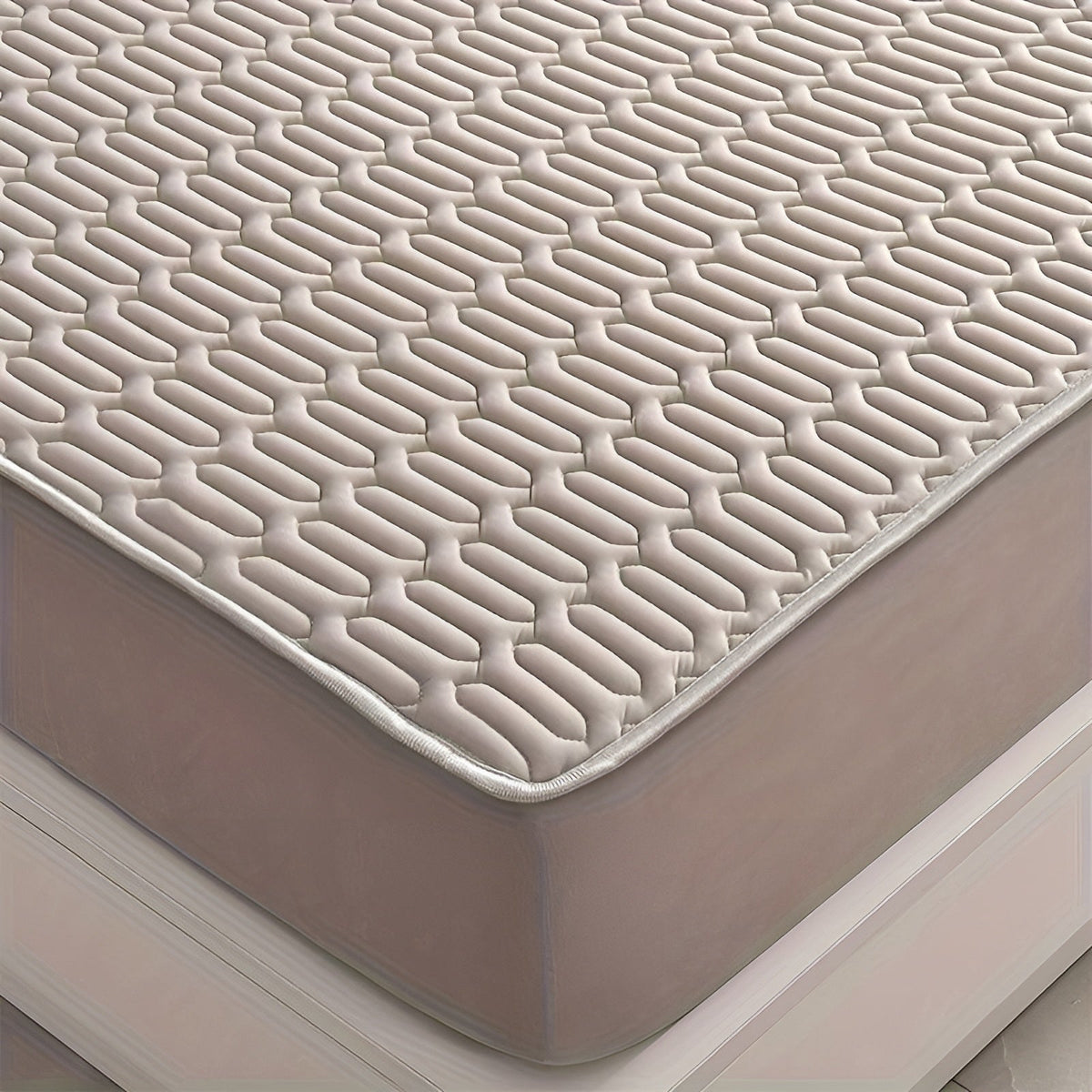 Latex Mattress Topper Set Cooling & Pressure-Relieving Includes Pillowcases