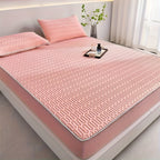 Latex Mattress Topper Set Cooling & Pressure-Relieving Includes Pillowcases