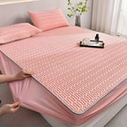 Latex Mattress Topper Set Cooling & Pressure-Relieving Includes Pillowcases