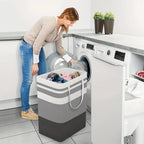 Laundry Basket Foldable Polyester Large Capacity