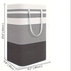 Laundry Basket Foldable Polyester Large Capacity