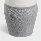 Laundry Basket Large Woven Breathable With Integrated Handles
