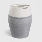 Laundry Basket Large Woven Breathable With Integrated Handles