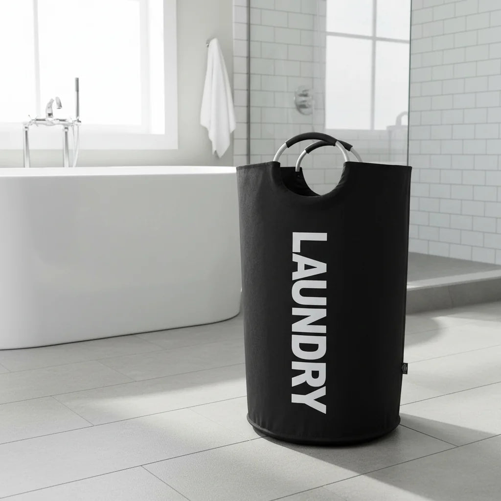 Laundry Basket Padded & Waterproof Foldable