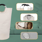 Laundry Hamper Foldable Waterproof 90L Reinforced Frame