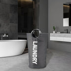 Laundry Hamper Foldable Waterproof 90L Reinforced Frame