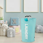 Laundry Hamper Foldable Waterproof 90L Reinforced Frame