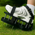 Lawn Aerator Shoes Metal Spikes & Adjustable Straps