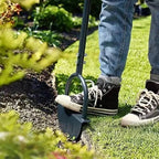 Lawn Edger Half-Moon Serrated Hardened Steel Blade