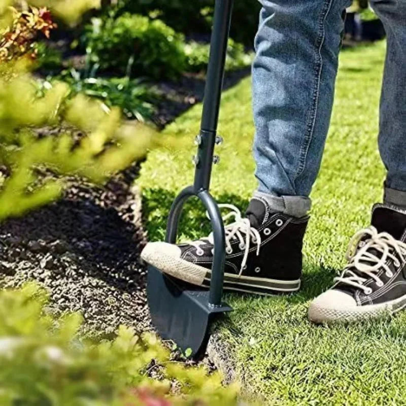 Lawn Edger Half-Moon Serrated Hardened Steel Blade