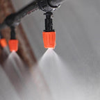 Lawn Irrigation System Adjustable Nozzles & Water-Saving