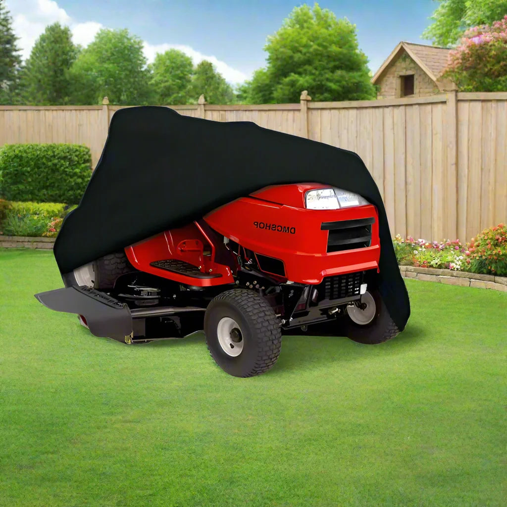 Lawn Mower Cover 420D Water-Repellent Elastic Hem