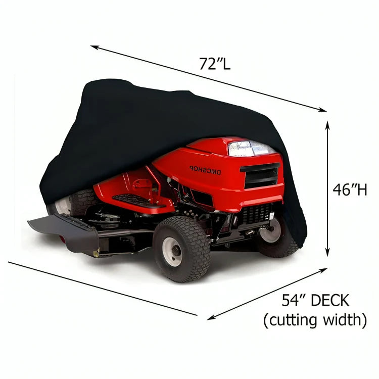 Lawn Mower Cover 420D Water-Repellent Elastic Hem