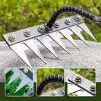 Lawn Rake Head Interchangeable Fits Standard Poles