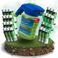 Lawn Repair Spray Hydroseeding Hose-Connect Covers 100 Sq Ft