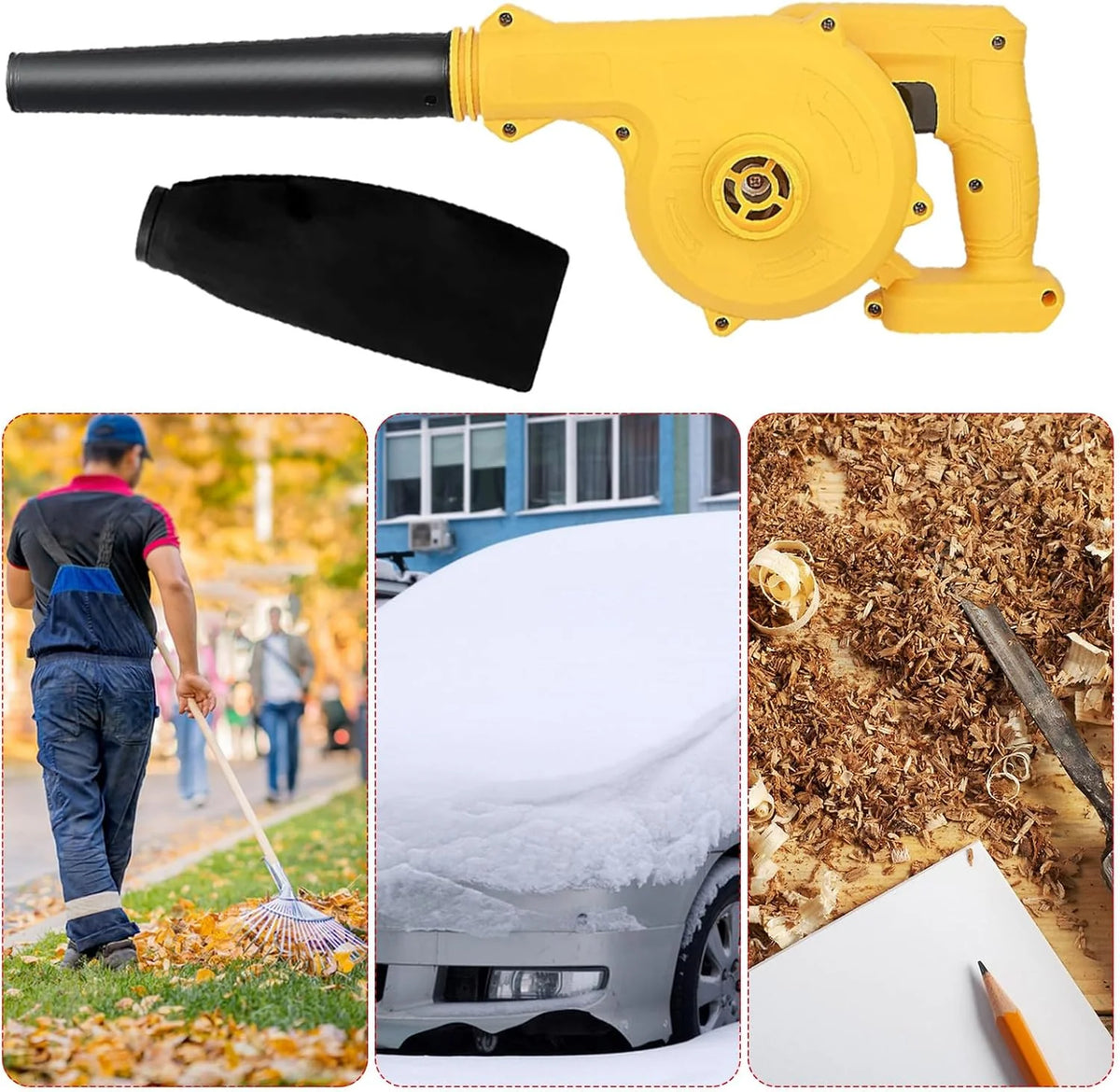 Leaf Blower Cordless Vacuum & Metal Housing