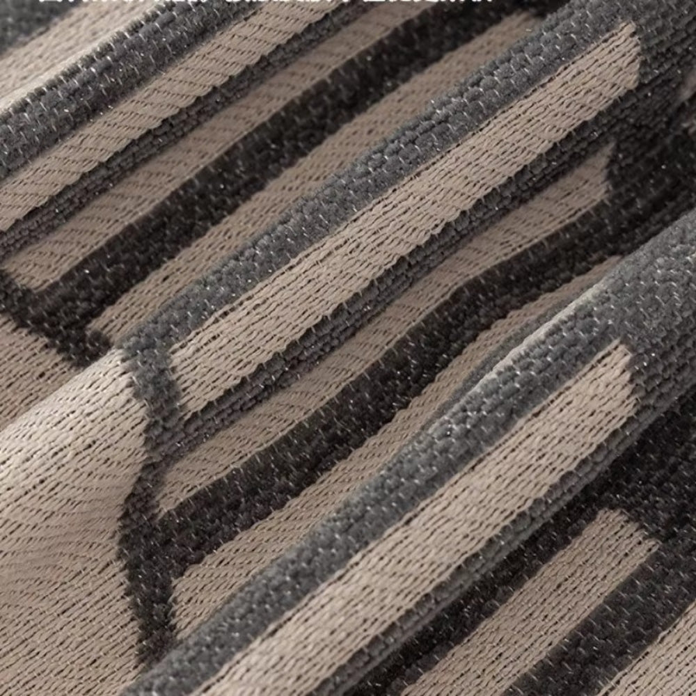 Leaf-Pattern Chenille Anti-Slip Sofa Cover