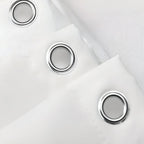 Leaf Vine Print Mold-Resistant Polyester Shower Curtain