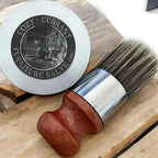 Leather Balm Natural Wax Colorless With Brush