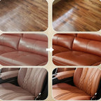 Leather Care Balm Deep-Nourishing Natural Wax With Wooden Brush