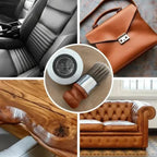 Leather Care Balm Deep-Nourishing Natural Wax With Wooden Brush