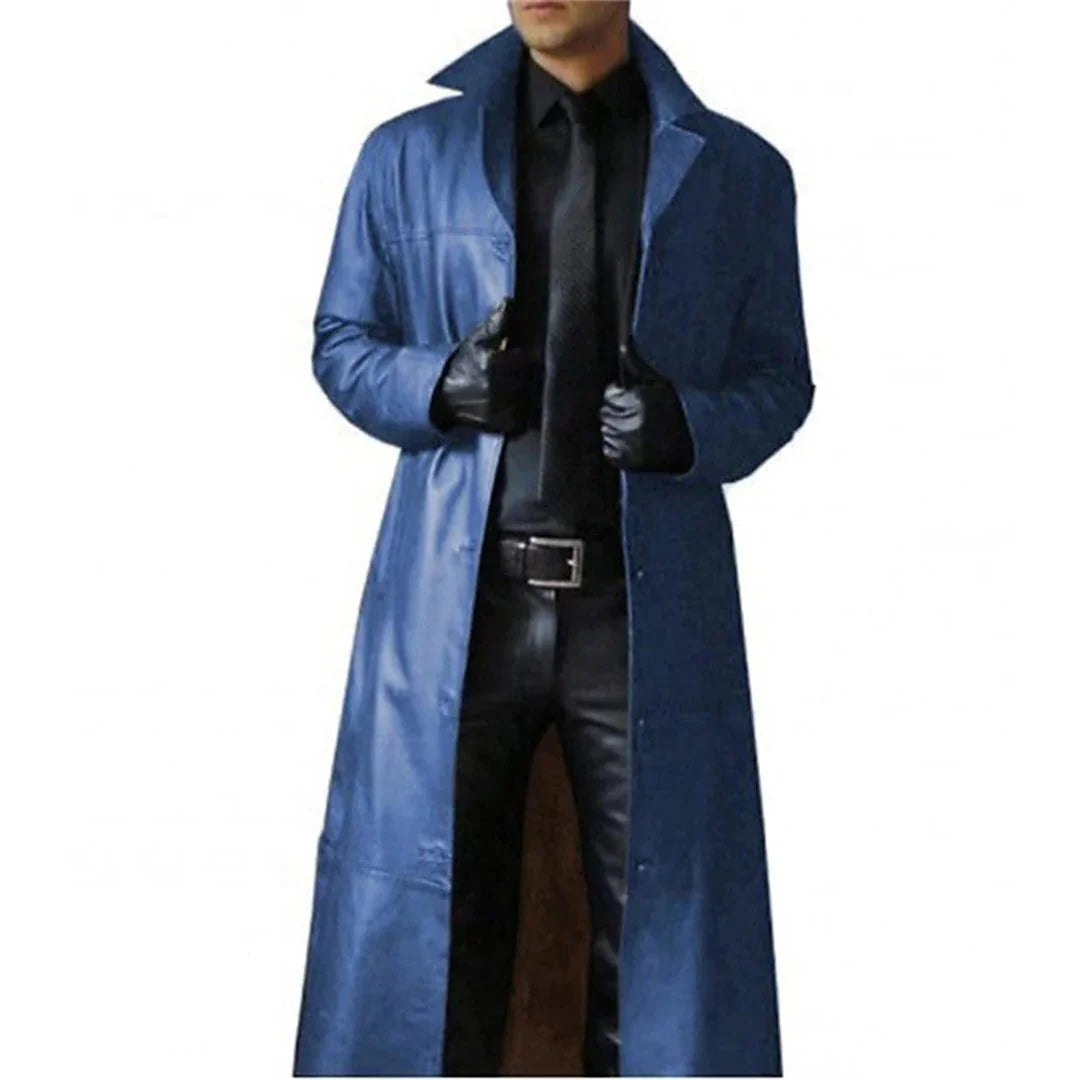 Leather Coat Full-Grain Insulated Tailored Fit