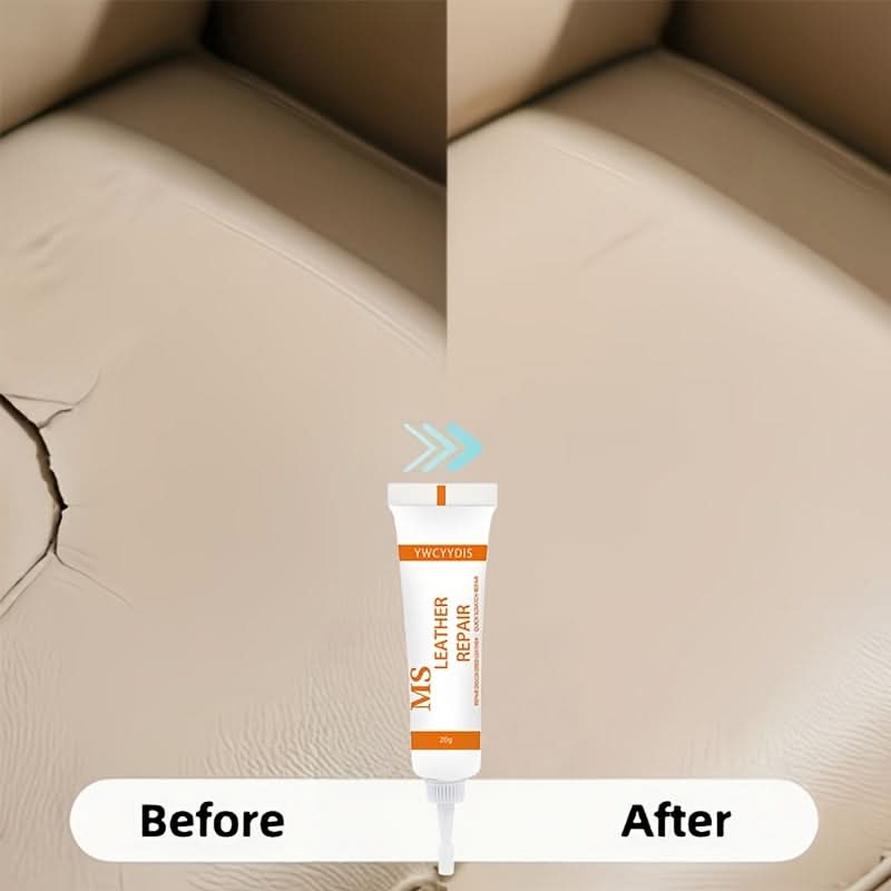 Leather Edge Filler White Smooth Finish Built-In Brush