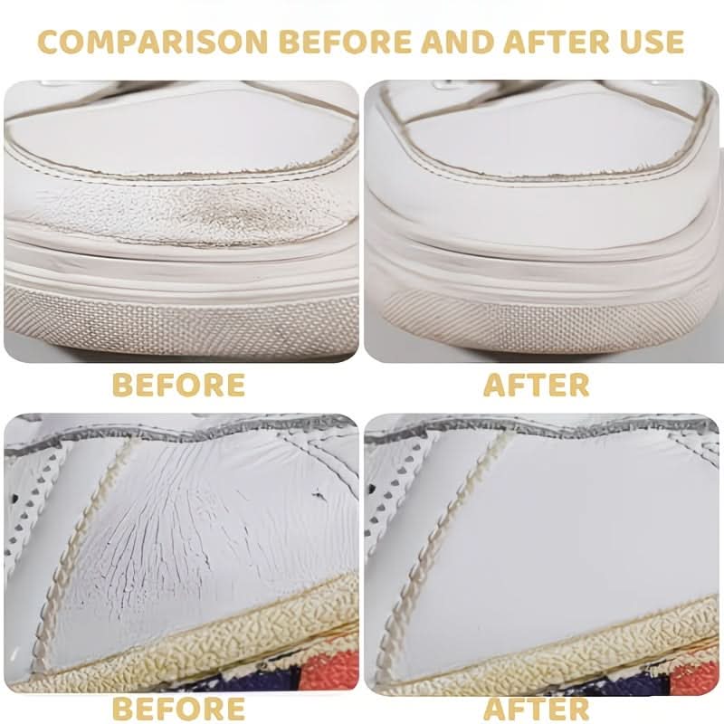 Leather Edge Filler White Smooth Finish Built-In Brush