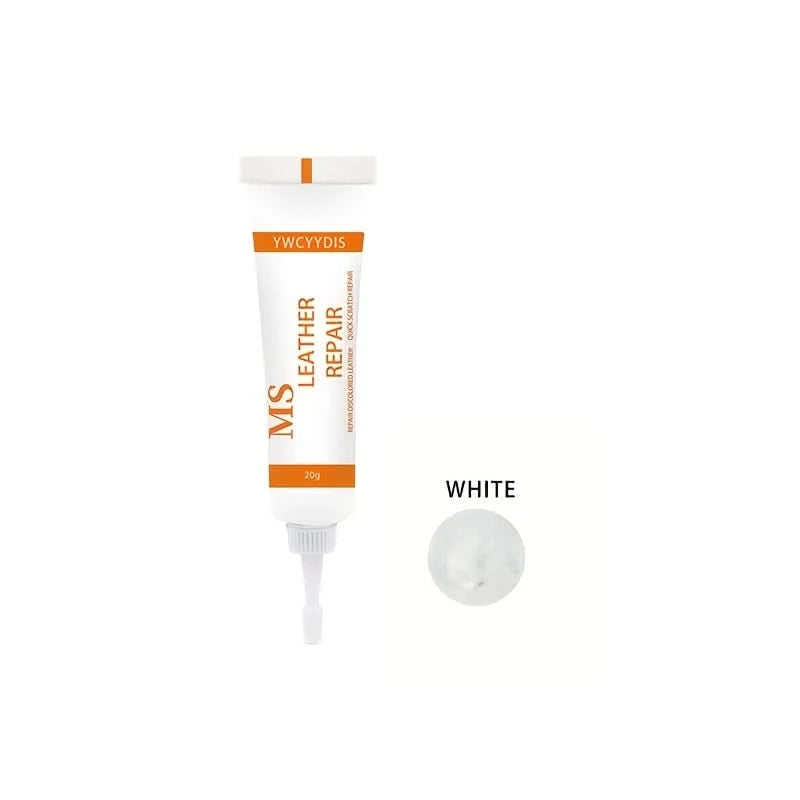 Leather Edge Filler White Smooth Finish Built-In Brush