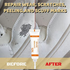 Leather Edge Filler White Smooth Finish Built-In Brush