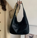 Leather Handbag Premium Leather Spacious Interior & Adjustable Strap