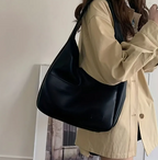 Leather Handbag Premium Leather Spacious Interior & Adjustable Strap